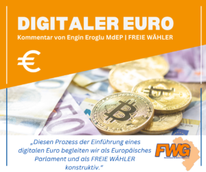 Digitaler Euro – nur bei richtiger Ausgestaltung!